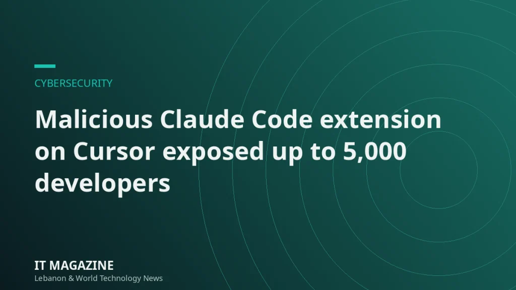 Malicious Claude Code extension on Cursor exposed up to 5,000 developers